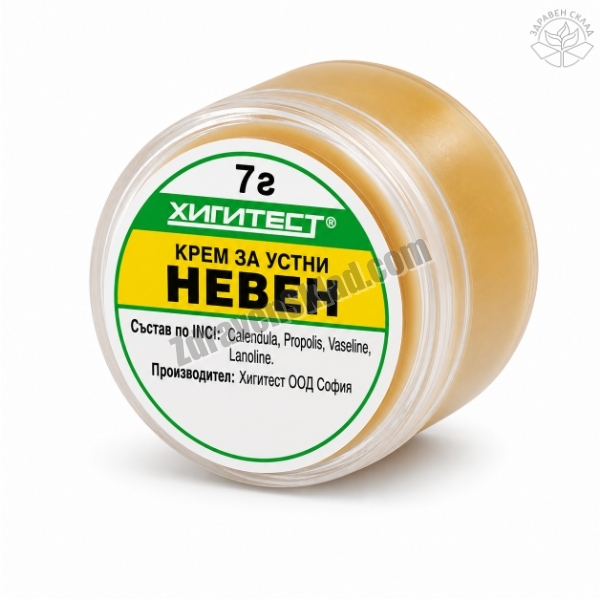 Крем за устни с Невен 7 гр – Хигитест Calendula Lip Cream 7 g Higitest