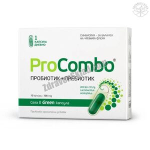 Прокомбо пробиотик + пребиотик х 10 капс. – VITASLIM INNOVE PROCOMBO Probiotic + Prebiotic Capsules х 10 caps.
