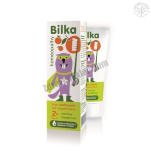 Паста за зъби за деца над 2 години 50 мл - Bilka Homeopathy Bilka Homeopathy Kids Toothpaste 2+ with Tangerine Flavor