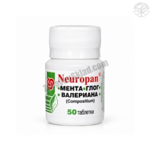Неуропан Мента, Глог, Валериана х 50 табл. - Панацея Neuropan tabl. x 50